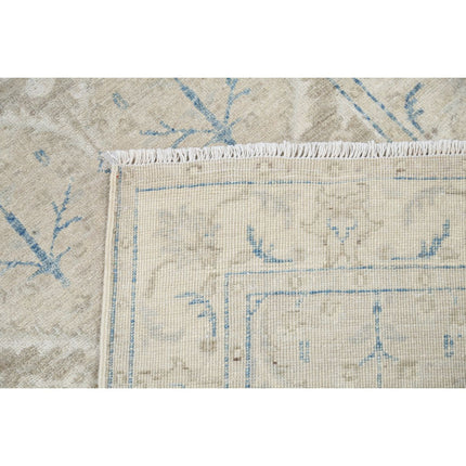 Serenity 2'6" X 9'5" Wool Hand-Knotted Rug