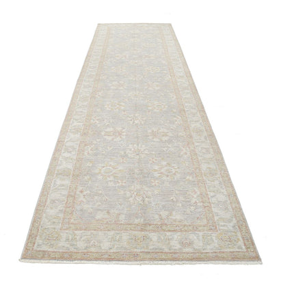 Serenity 4'1" X 14'4" Wool Hand-Knotted Rug