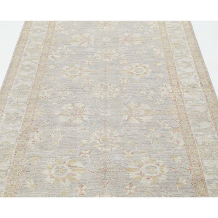 Serenity 4'1" X 14'4" Wool Hand-Knotted Rug