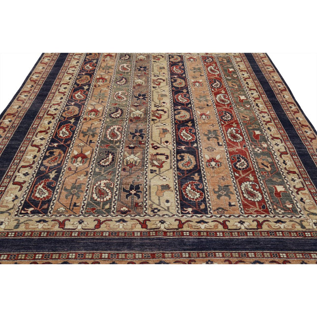 Shaal 7'10" X 9'11" Wool Hand-Knotted Rug