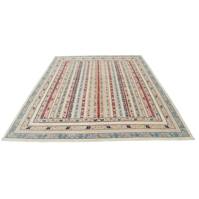 Shaal 8'0" X 9'4" Wool Hand-Knotted Rug