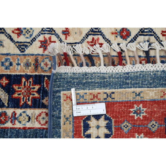 Shaal 6'6" X 9'9" Wool Hand-Knotted Rug
