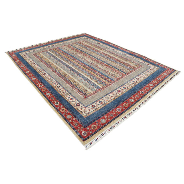 Shaal 8'0" X 9'8" Wool Hand-Knotted Rug
