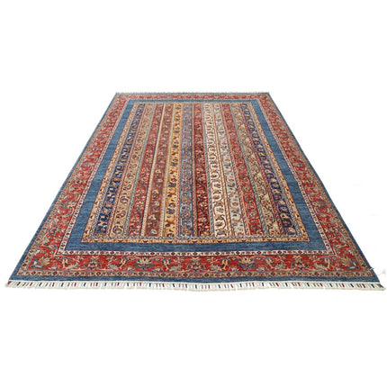 Shaal 6'9" X 9'8" Wool Hand-Knotted Rug