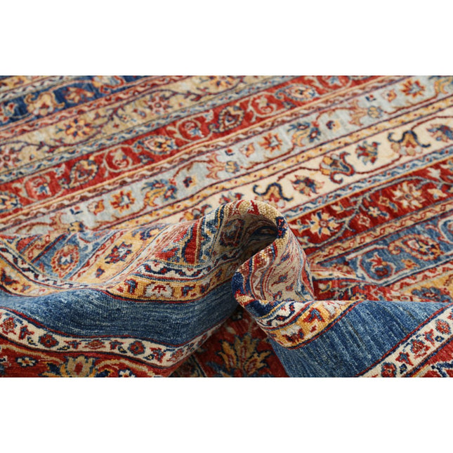 Shaal 6'9" X 9'8" Wool Hand-Knotted Rug