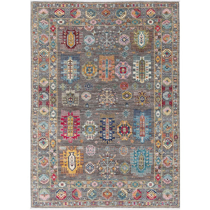 Sultani Wool Hand Knotted Rug IVA0030716 - Natalia Rugs