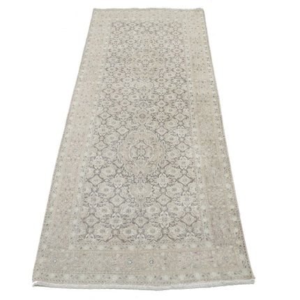 Vintage 2'5" X 6'6" Wool Hand-Knotted Rug