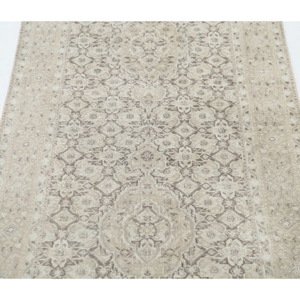 Vintage 2'5" X 6'6" Wool Hand-Knotted Rug