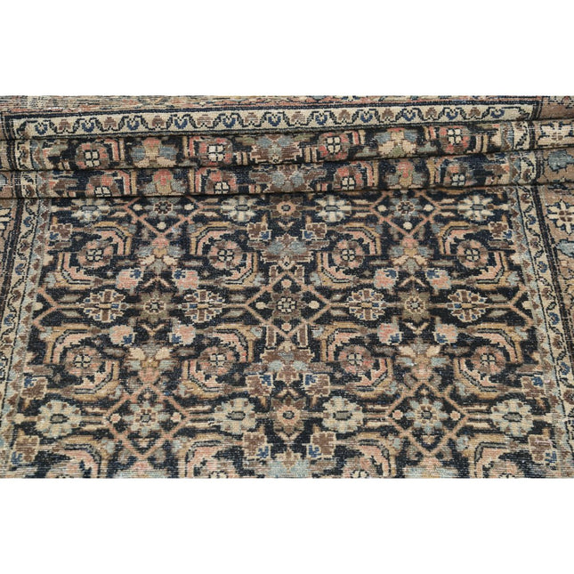 Vintage 3'9" X 16'0" Wool Hand-Knotted Rug