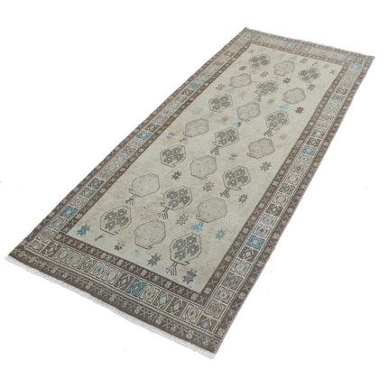 Vintage 2'9" X 6'6" Wool Hand-Knotted Rug