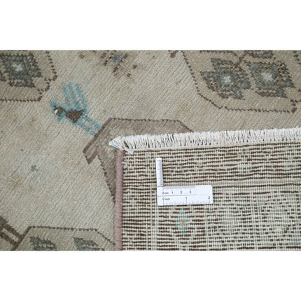 Vintage 2'9" X 6'6" Wool Hand-Knotted Rug