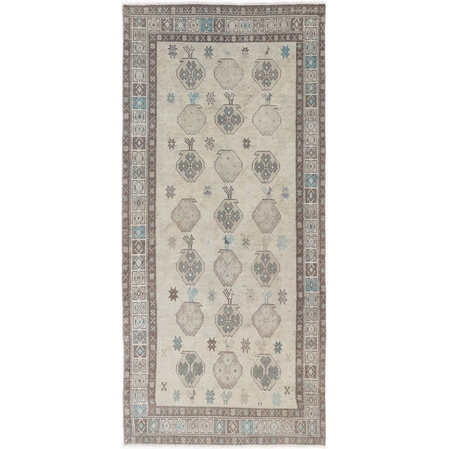 Vintage Wool Hand Knotted Rug IVA0026745 - Natalia Rugs