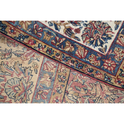 Vintage 8'6" X 11'8" Wool Hand-Knotted Rug