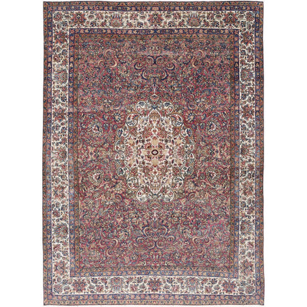 Vintage Wool Hand Knotted Rug IVA0033170 - Natalia Rugs