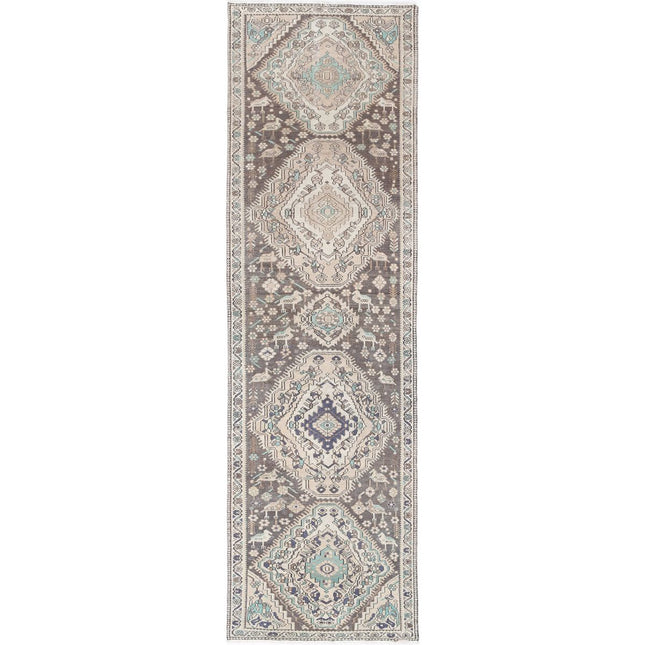 Vintage Wool Hand Knotted Rug SIVA0000973 - Natalia Rugs