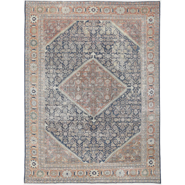 Vintage Wool Hand Knotted Rug SIVA0000984 - Natalia Rugs