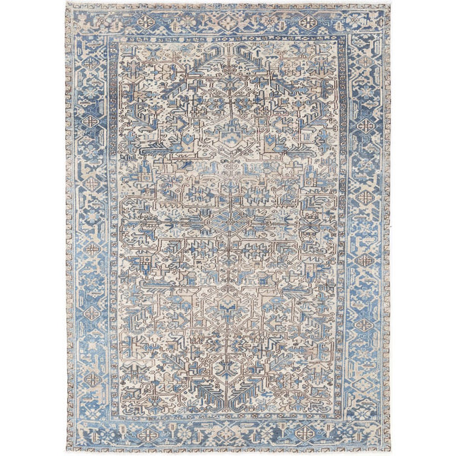 Vintage Wool Hand Knotted Rug SIVA0000999 - Natalia Rugs