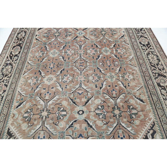 Vintage 7'7" X 11'0" Wool Hand-Knotted Rug
