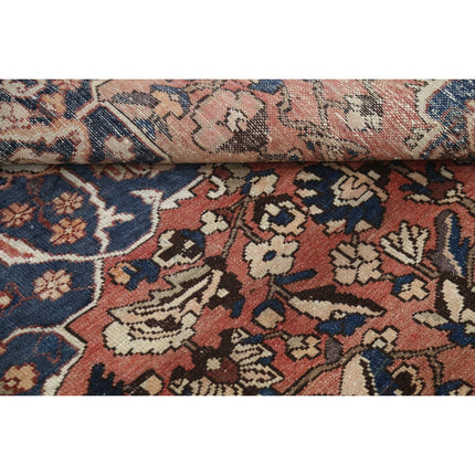 Vintage 9'11" X 13'6" Wool Hand-Knotted Rug