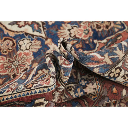 Vintage 9'11" X 13'6" Wool Hand-Knotted Rug