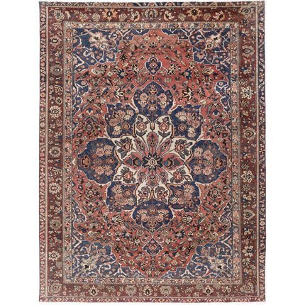 Vintage Wool Hand Knotted Rug SIVA0001871 - Natalia Rugs