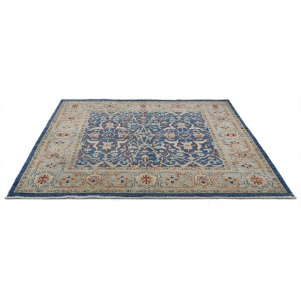 Ziegler 5'0" X 4'10" Wool Hand-Knotted Rug