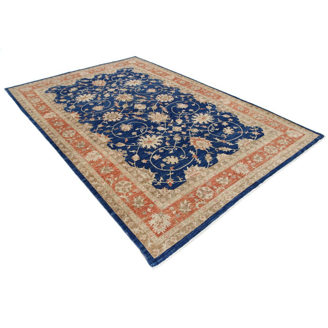 Ziegler 6'11" X 10'2" Wool Hand-Knotted Rug