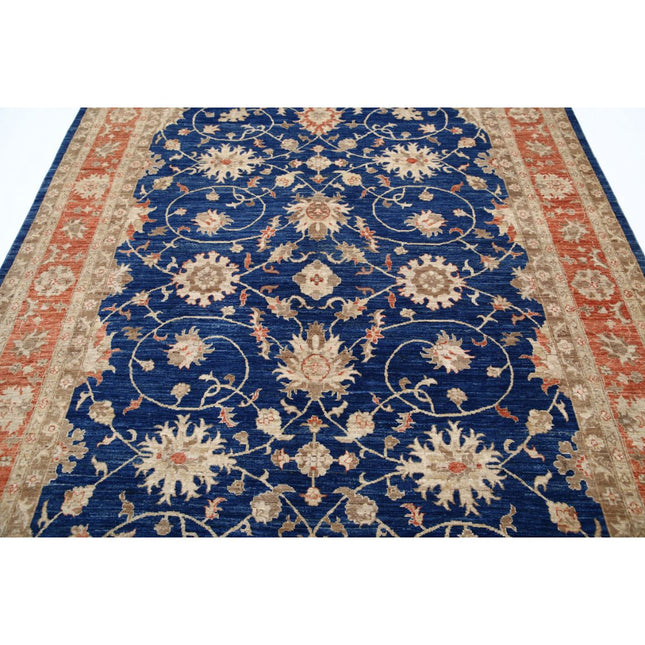 Ziegler 6'11" X 10'2" Wool Hand-Knotted Rug