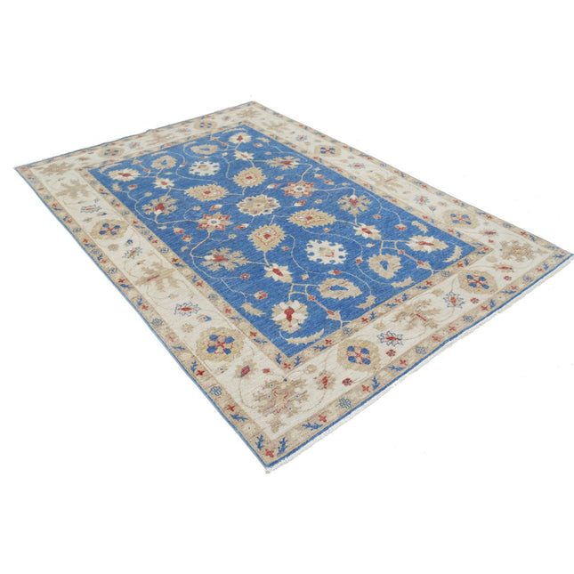 Ziegler 5'6" X 7'9" Wool Hand-Knotted Rug