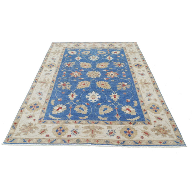 Ziegler 5'6" X 7'9" Wool Hand-Knotted Rug