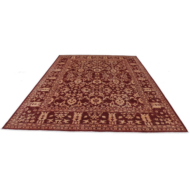 Ziegler 9'1" X 11'8" Wool Hand-Knotted Rug