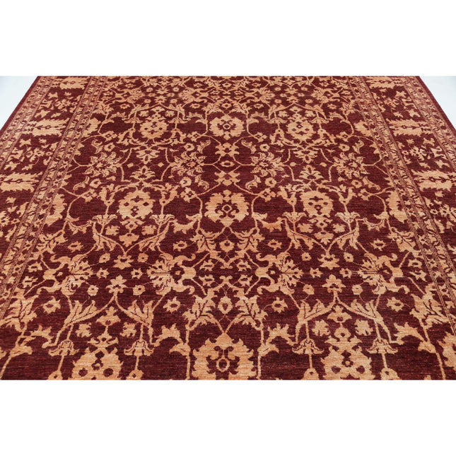 Ziegler 9'1" X 11'8" Wool Hand-Knotted Rug