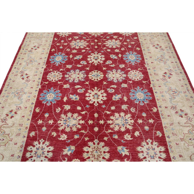 Ziegler 6'5" X 9'6" Wool Hand-Knotted Rug