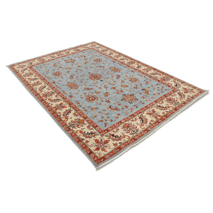 Ziegler 5'9" X 7'7" Wool Hand-Knotted Rug