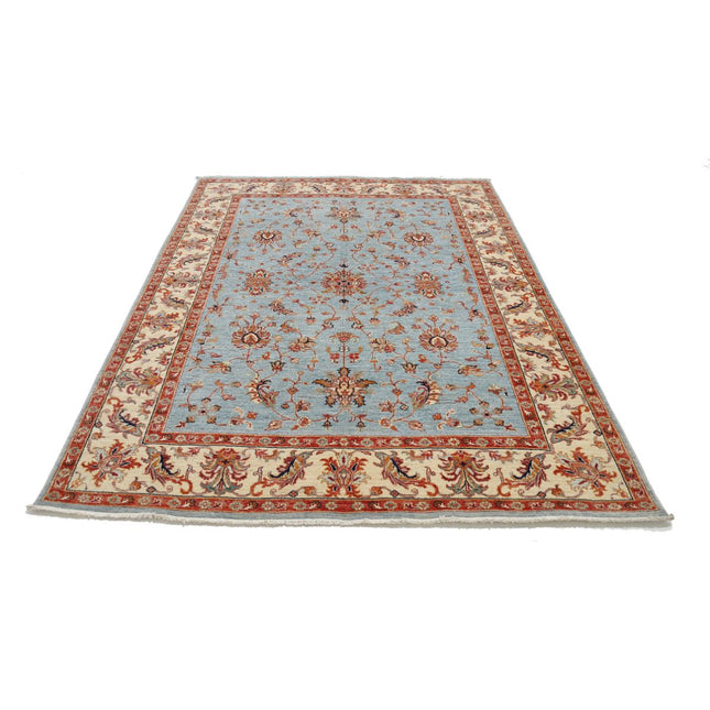 Ziegler 5'9" X 7'7" Wool Hand-Knotted Rug