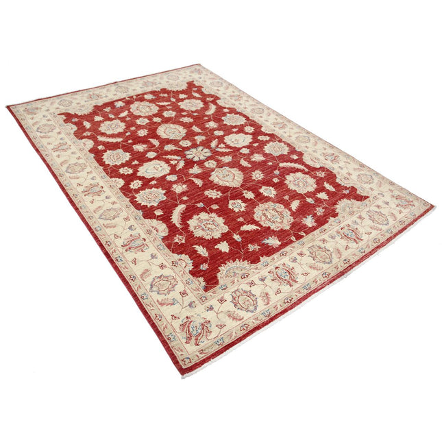 Ziegler 5'5" X 7'7" Wool Hand-Knotted Rug