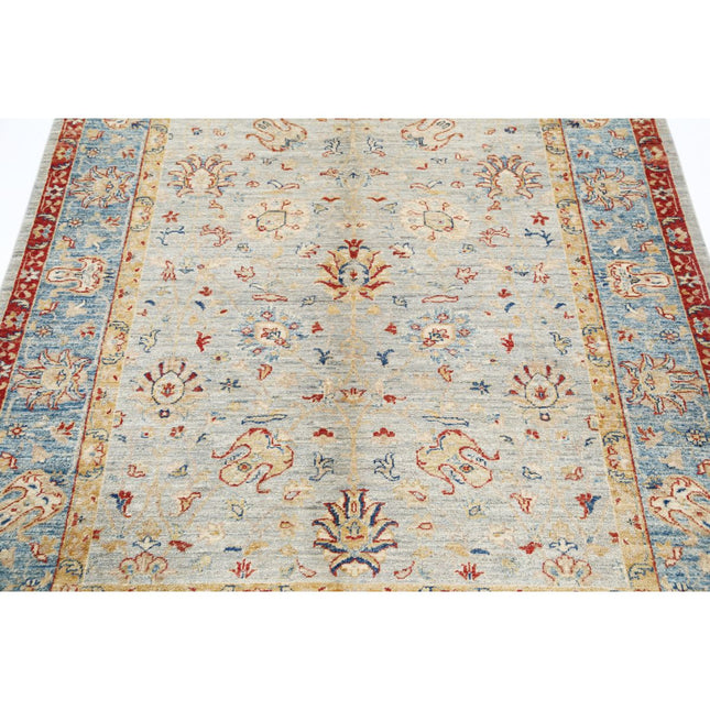 Ziegler 5'0" X 6'0" Wool Hand-Knotted Rug
