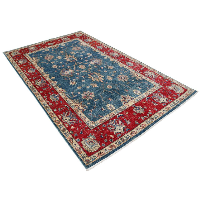 Ziegler 5'4" X 8'6" Wool Hand-Knotted Rug