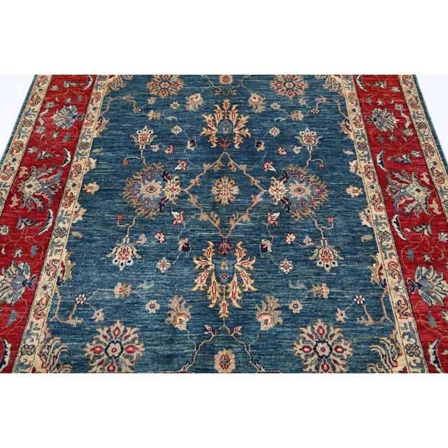 Ziegler 5'4" X 8'6" Wool Hand-Knotted Rug