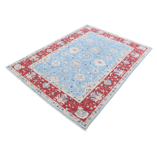 Ziegler 4'10" X 6'6" Wool Hand-Knotted Rug