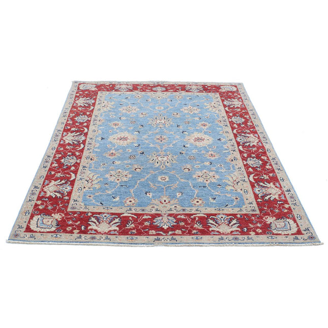 Ziegler 4'10" X 6'6" Wool Hand-Knotted Rug