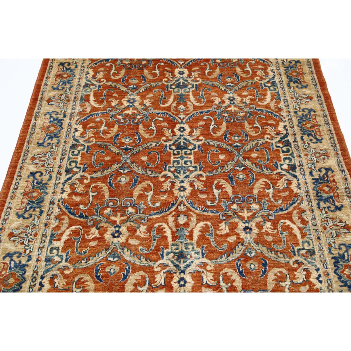 Ziegler 4'6" X 6'3" Wool Hand-Knotted Rug