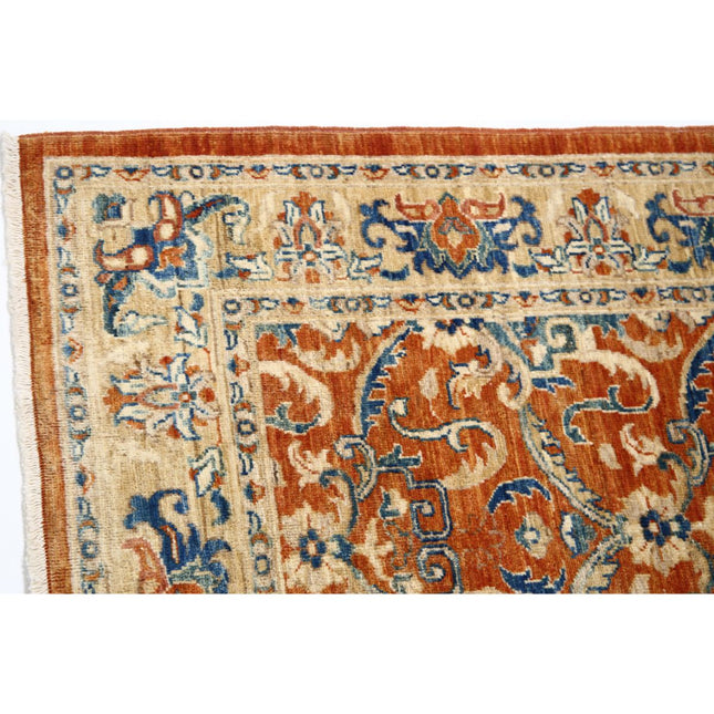 Ziegler 4'6" X 6'3" Wool Hand-Knotted Rug