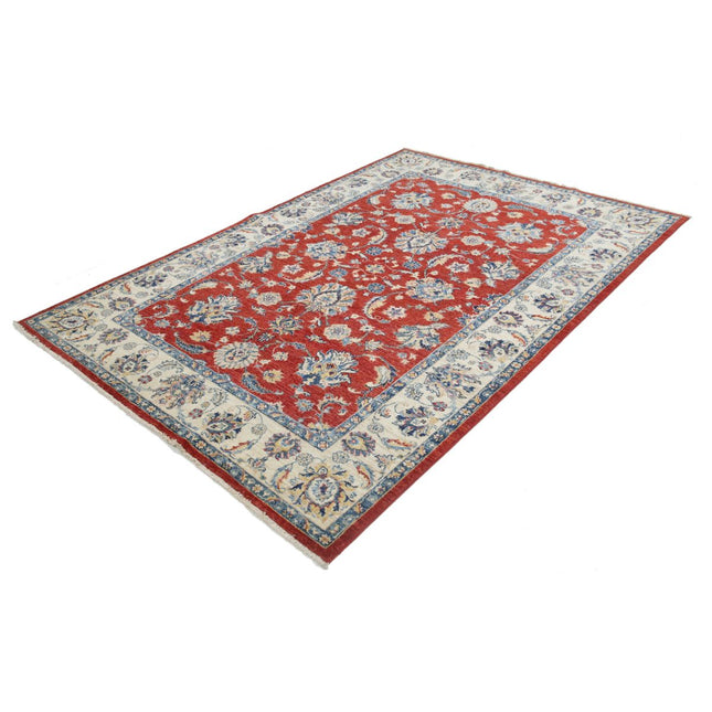Ziegler 5'7" X 8'0" Wool Hand-Knotted Rug