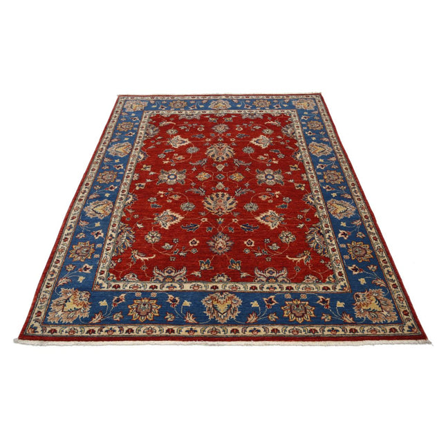 Ziegler 4'11" X 6'4" Wool Hand-Knotted Rug