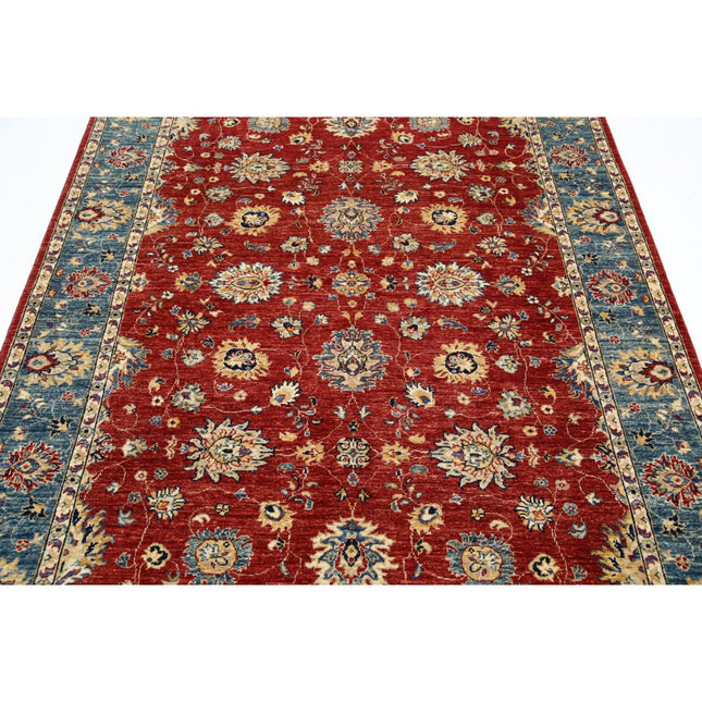 Ziegler 5'6" X 7'11" Wool Hand-Knotted Rug