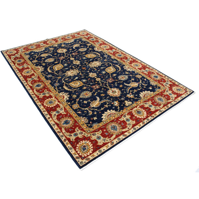 Ziegler 5'7" X 7'9" Wool Hand-Knotted Rug