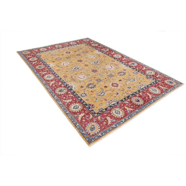 Ziegler 6'7" X 9'4" Wool Hand-Knotted Rug