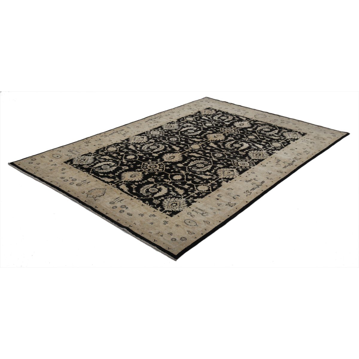 Ziegler 6'0" X 8'10" Wool Hand-Knotted Rug