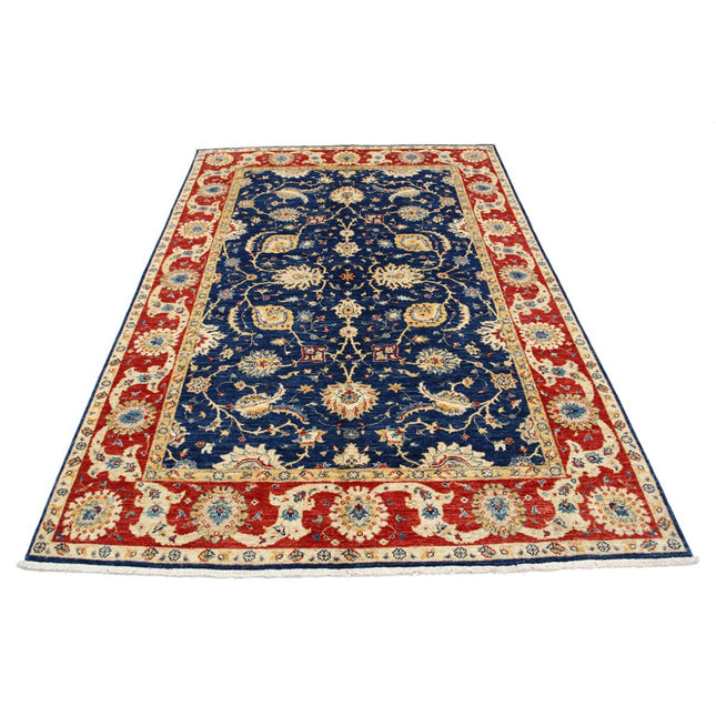 Ziegler 5'7" X 7'9" Wool Hand-Knotted Rug